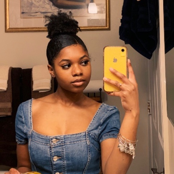 H&M Button Front Dress - Picture 2 of 3